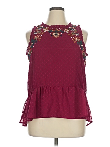 Eyeshadow Sleeveless Blouse (view 1)