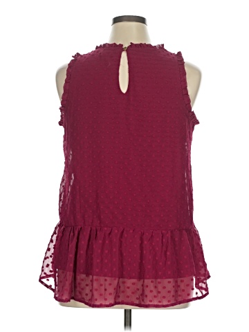 Eyeshadow Sleeveless Blouse (view 2)