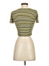 Zara Yellow Short Sleeve Turtleneck Size S - photo 2