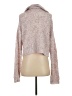 Madden Girl Tweed Pink Pullover Sweater Size S - photo 2