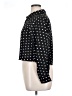 Jon & Anna 100% Polyester Polka Dots Black Long Sleeve Blouse Size XL - photo 5