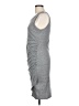 Leith Solid Gray Casual Dress Size L - photo 5