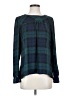 J.Crew Factory Store 100% Polyester Teal Long Sleeve Blouse Size S - photo 1