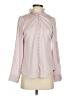 Express 100% Polyester Pink Long Sleeve Blouse Size XS - photo 1