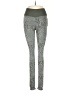Nux Animal Print Gray Active Pants Size S - photo 1