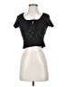 Olivia Rae Black Short Sleeve Top Size S - photo 1