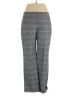 Boden Plaid Gray Wool Pants Size 12 - photo 1