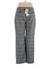 Boden Plaid Gray Wool Pants Size 12 - photo 2