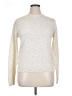 MNG Polka Dots Ivory Turtleneck Sweater Size XL - photo 1