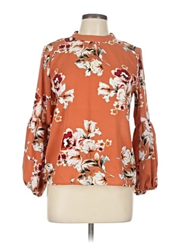 Code 3/4 Sleeve Blouse (view 1)