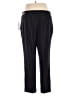 Investments II Houndstooth Black Dress Pants Size 16W - photo 2