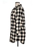 BEANPOLE Checkered-gingham Black 3/4 Sleeve Button-Down Shirt Size 16 (estimated) - photo 5