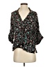 Gypsy 05 100% Rayon Black 3/4 Sleeve Blouse Size S - photo 1