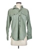 Madewell 100% Cotton Green Long Sleeve Button-Down Shirt Size XS - photo 1