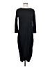 Cos Solid Black Casual Dress Size S - photo 1