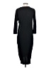 Cos Solid Black Casual Dress Size S - photo 2