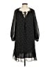 Max Studio 100% Polyester Polka Dots Black Casual Dress Size M - photo 1