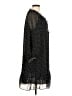 Max Studio 100% Polyester Polka Dots Black Casual Dress Size M - photo 4