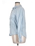 Free Kisses Blue Long Sleeve Button-Down Shirt Size XL - photo 5