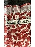 Marie Oliver 100% Polyester Animal Print Red Long Sleeve Blouse Size L - photo 6