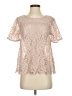 Ann Taylor LOFT Tan Short Sleeve Blouse Size XS - photo 1