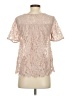 Ann Taylor LOFT Tan Short Sleeve Blouse Size XS - photo 2