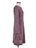 Unbranded Burgundy Casual Dress Size M - photo 4
