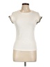 Zara Ivory Short Sleeve Top Size L - photo 1