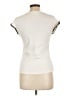 Zara Ivory Short Sleeve Top Size L - photo 2