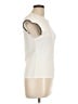 Zara Ivory Short Sleeve Top Size L - photo 4