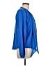 Unbranded Blue Long Sleeve Blouse Size L (estimated) - photo 4