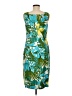Talbots Tropical Green Casual Dress Size 8 - photo 2