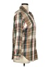 Alfred Dunner Plaid Brown Long Sleeve Blouse Size 14 - photo 4