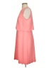Ann Taylor LOFT 100% Polyester Solid Pink Casual Dress Size S - photo 5