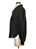 Old Navy Polka Dots Black Long Sleeve Button-Down Shirt Size S - photo 5