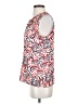 Etcetera 100% Polyester Red Sleeveless Blouse Size 0 - photo 5