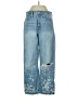 Madewell 100% Cotton Stars Blue Jeans Size 25 waist - photo 1
