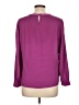 Ann Taylor 100% Polyester Purple Long Sleeve Blouse Size L (petite) - photo 2