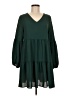 Unbranded Solid Green Casual Dress Size M - photo 1