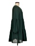 Unbranded Solid Green Casual Dress Size M - photo 4
