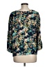 Sam & Lavi 100% Rayon Teal 3/4 Sleeve Blouse Size M - photo 2