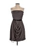 White by Vera Wang 100% Polyester Gray Cocktail Dress Size 6 - photo 1