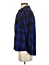 Rails 100% Rayon Plaid Blue Long Sleeve Button-Down Shirt Size XS - photo 5