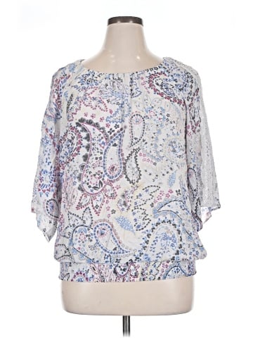 Hope & Harlow 3/4 Sleeve Blouse (view 1)
