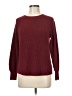 Jessica Simpson Solid Burgundy Pullover Sweater Size M - photo 1