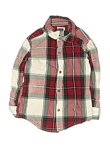 Carter's Long Sleeve Button-Down Shirt (view 1)