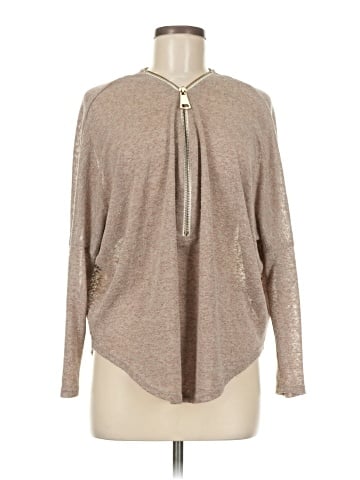 Joan Vass Pullover Sweater (view 1)