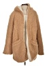Me Jane 100% Polyester Tan Faux Fur Jacket Size S - photo 1