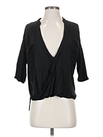 Silence and Noise 3/4 Sleeve Blouse (view 1)