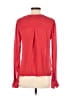 A.L.C. 100% Silk Red Long Sleeve Silk Top Size XS - photo 2